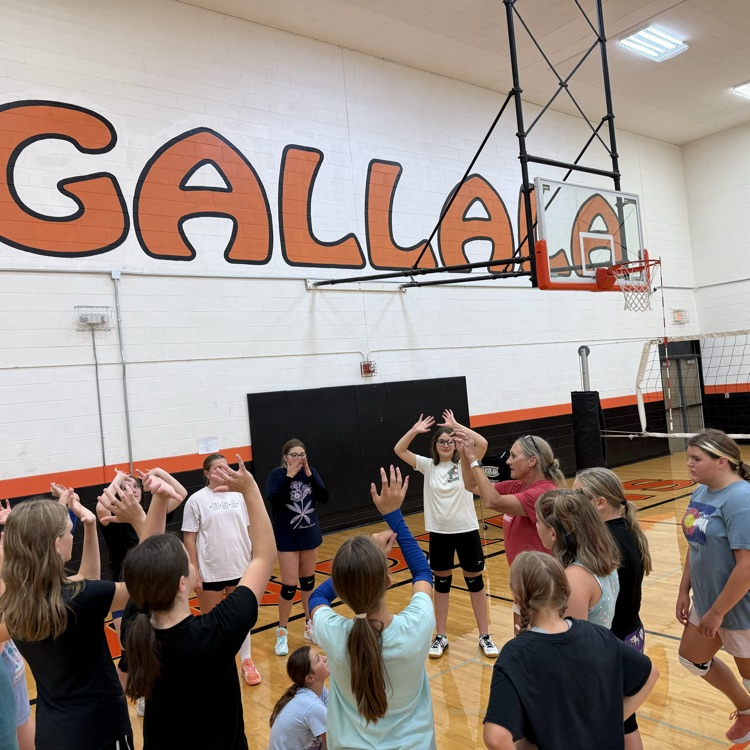 Volleyball practice