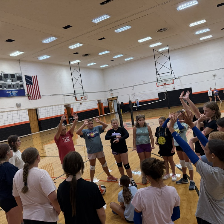 Volleyball practice