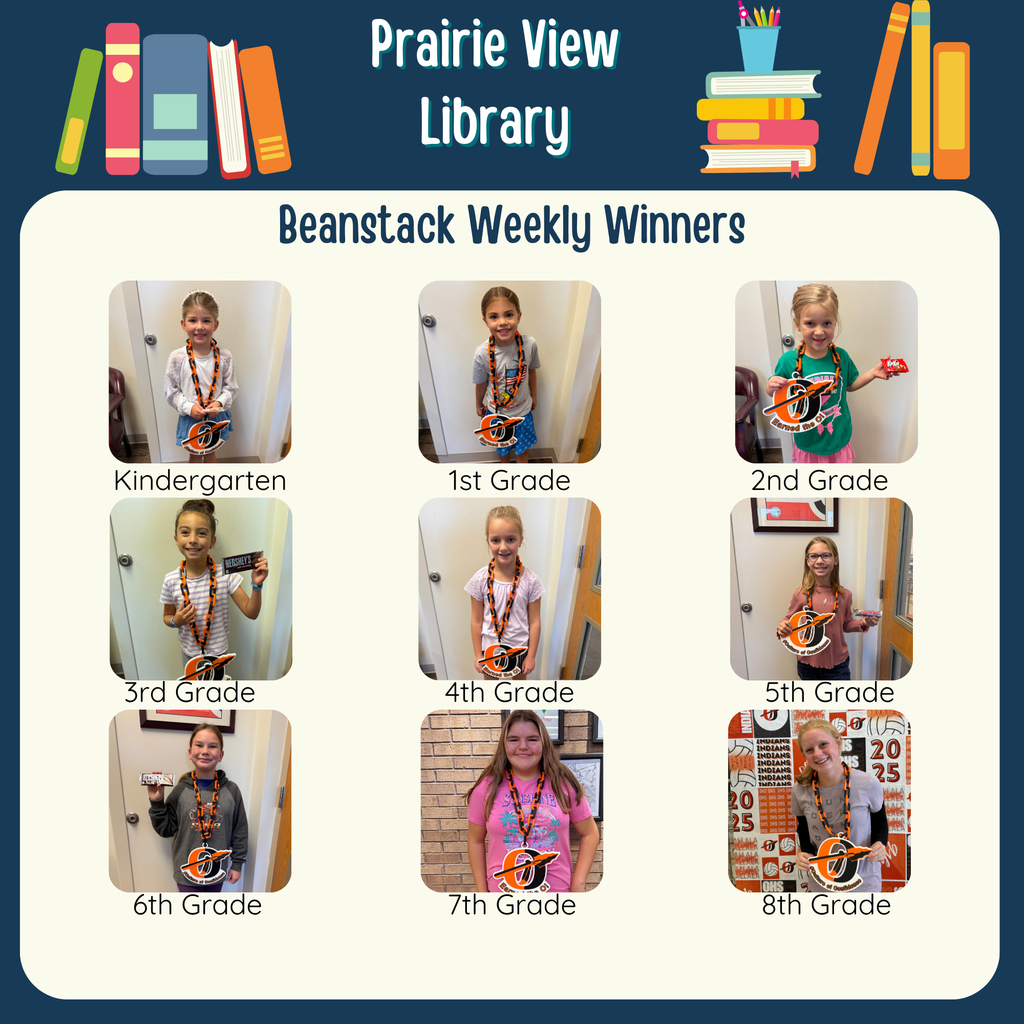 beanstack week two winners