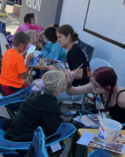 face painting