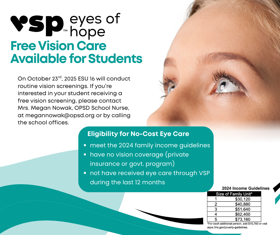 free vision screenings