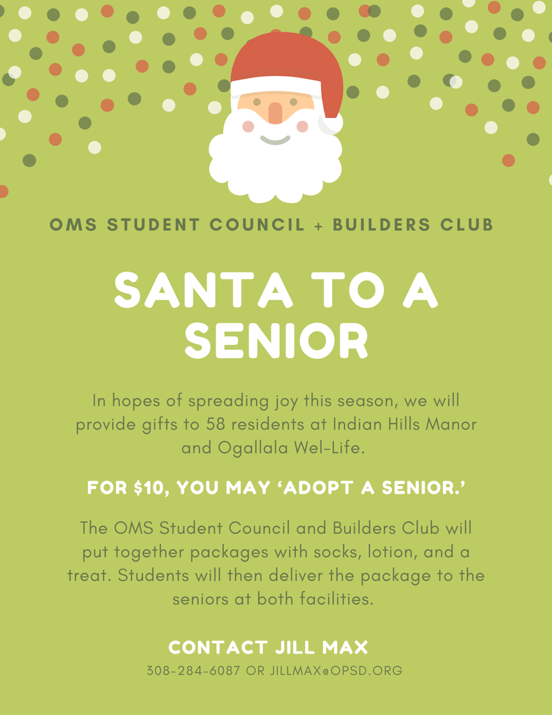 santa to a senior post