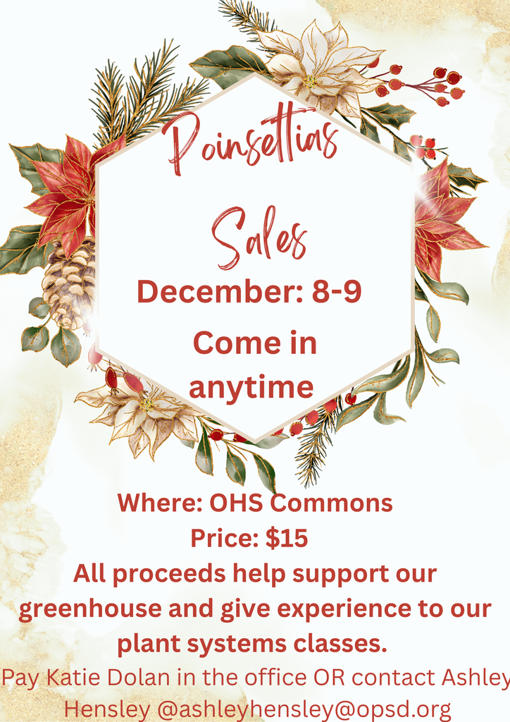 poinsettia sales