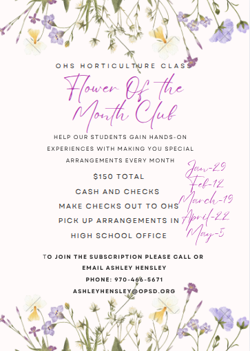 flower of the month club