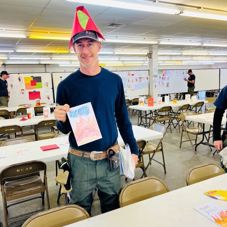 cards for firefighters