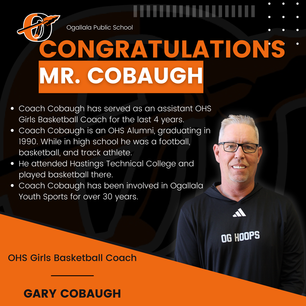 Gary Cobaugh congratulations 