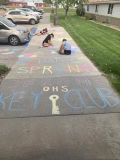 chalk the walk activity