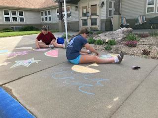 chalk the walk activity