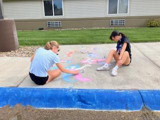 chalk the walk activity