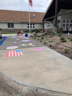 chalk the walk activity