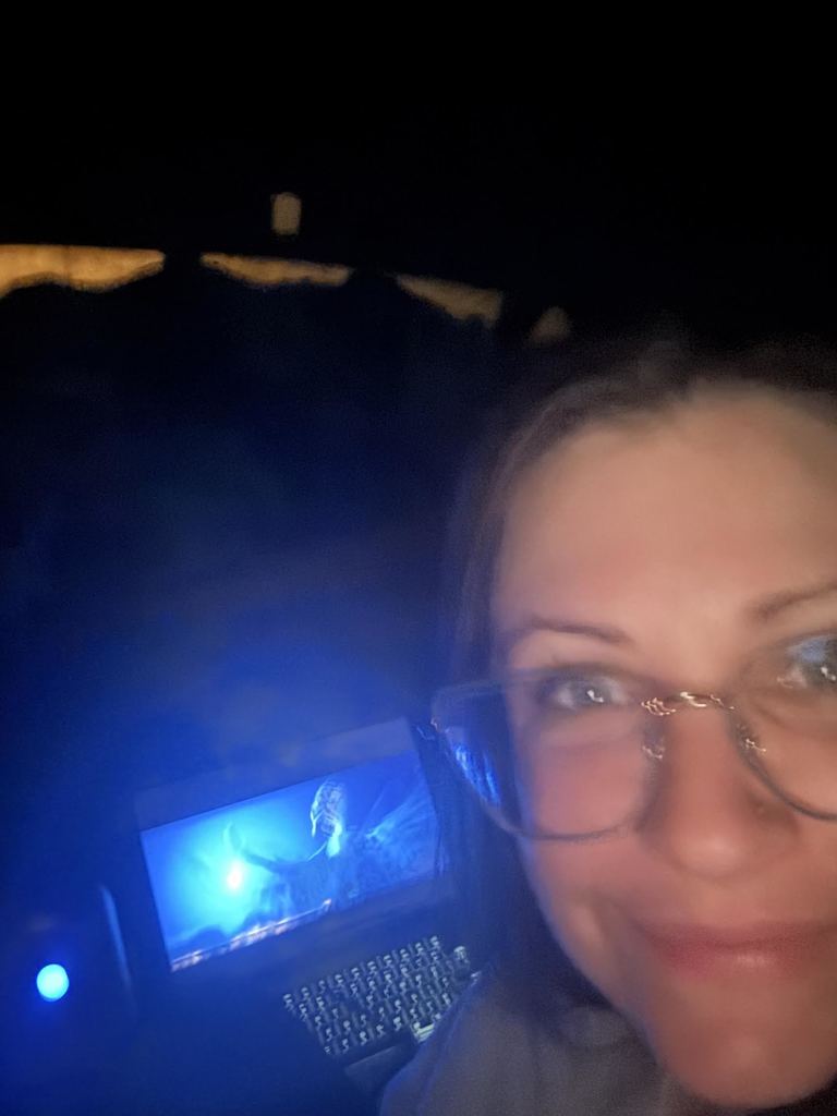 HAL Movie night inside the planetarium