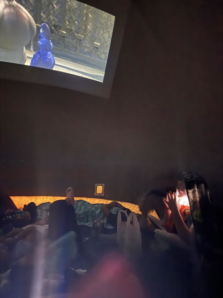HAL Movie night inside the planetarium