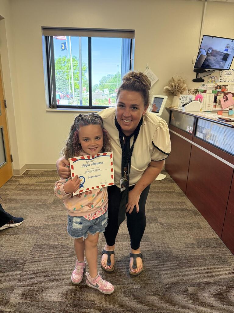 perfect attendance award