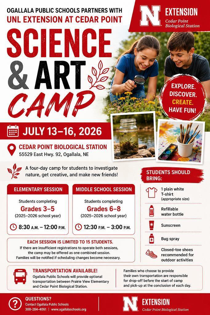 unl science and art camp