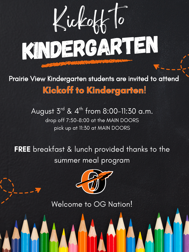 kick off to the kindergarten