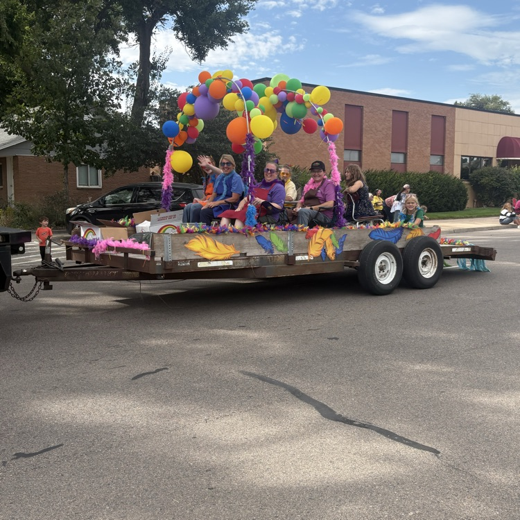 lunchtime solution parade float