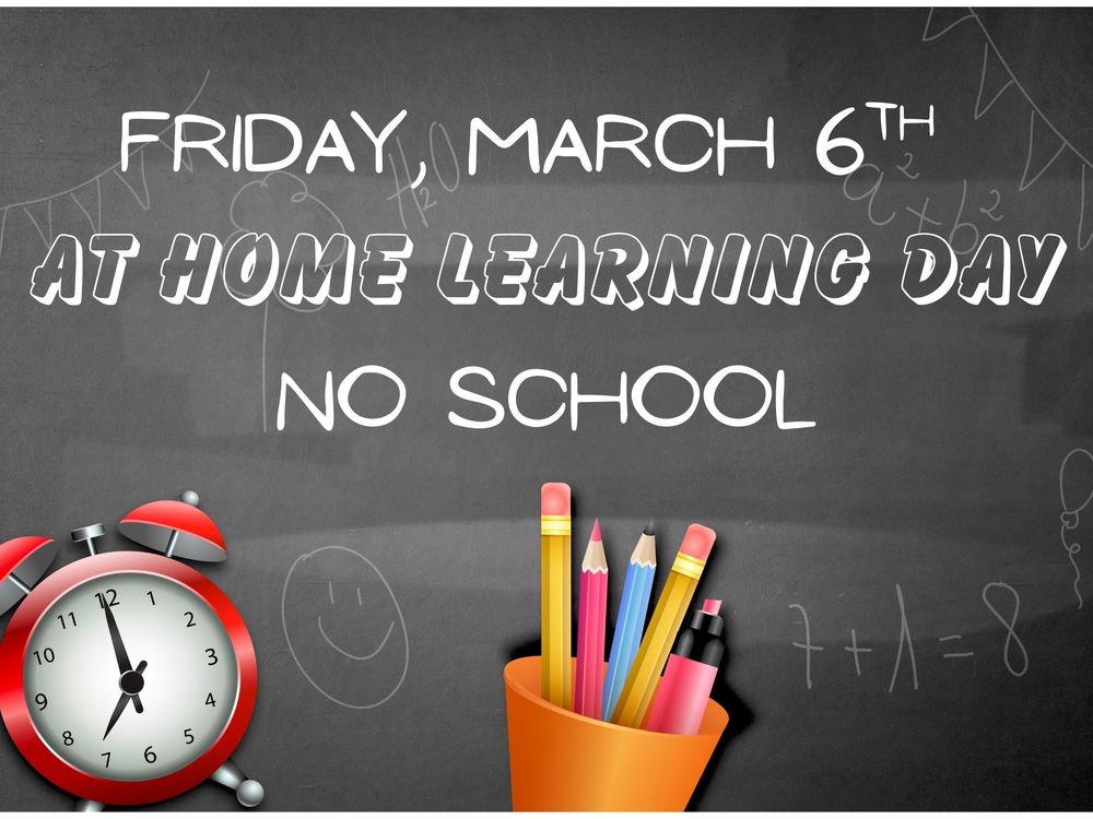 At Home Learning Day 