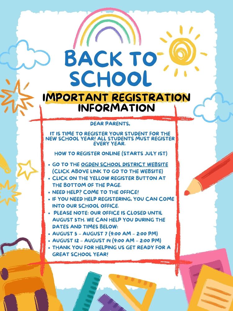 Important Registration Information