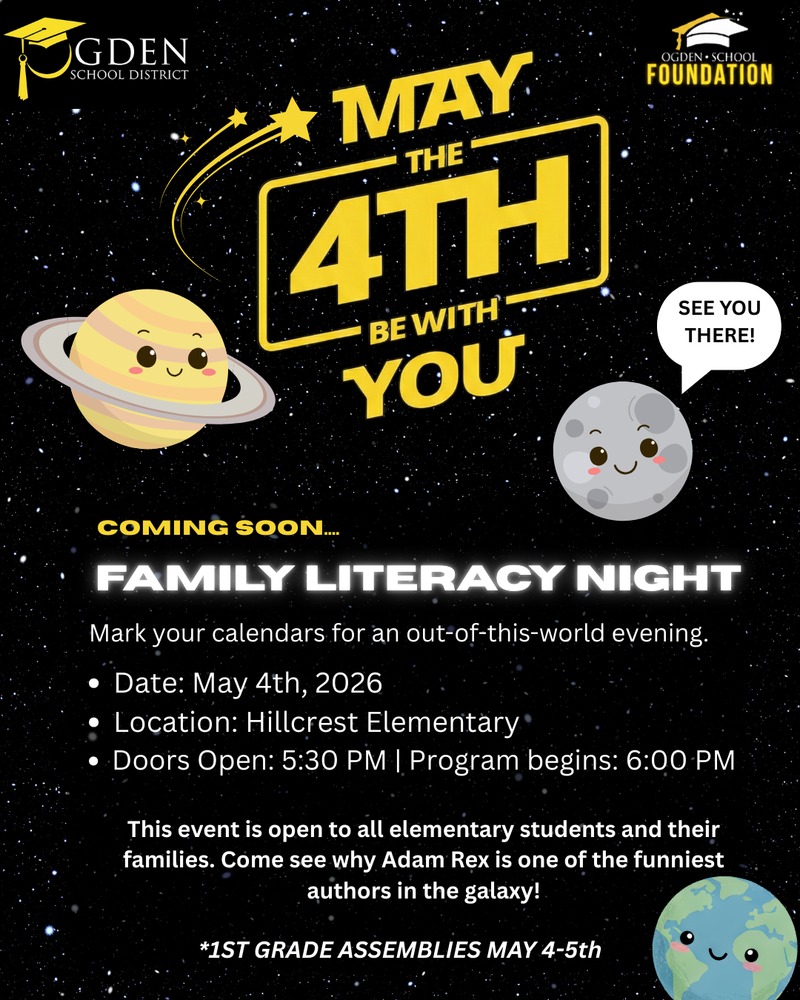 Early Literacy Save the Date