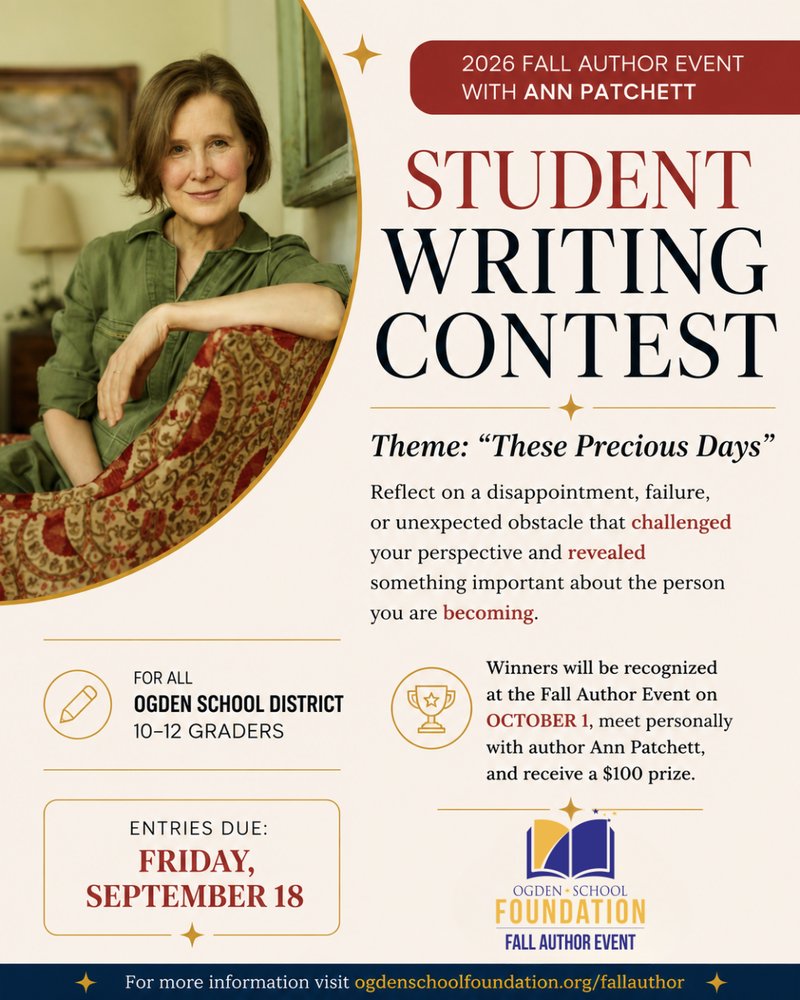 writing contest flyer