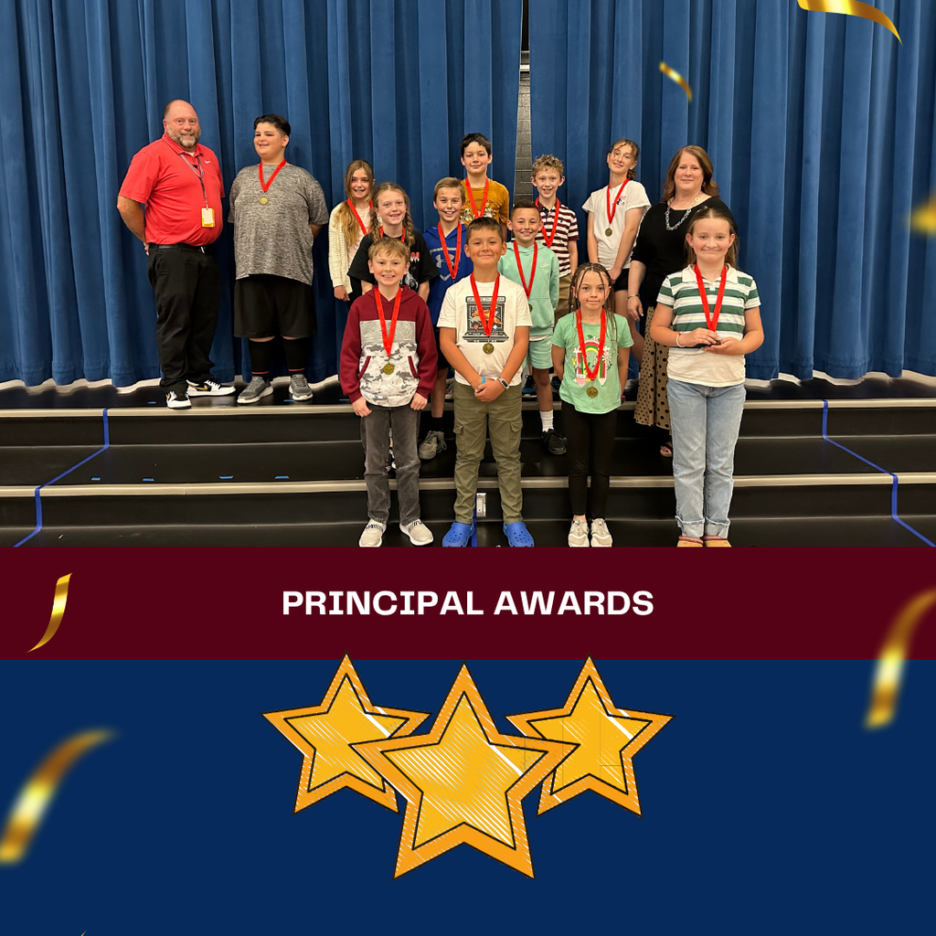 Older grade Principal Award winners