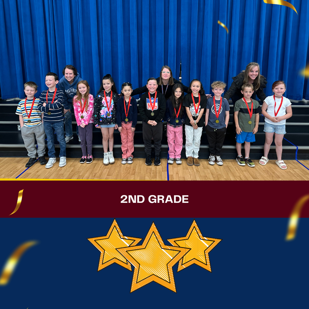 2nd Grade Award Recipients