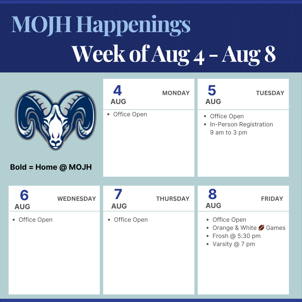 Week at a Glance