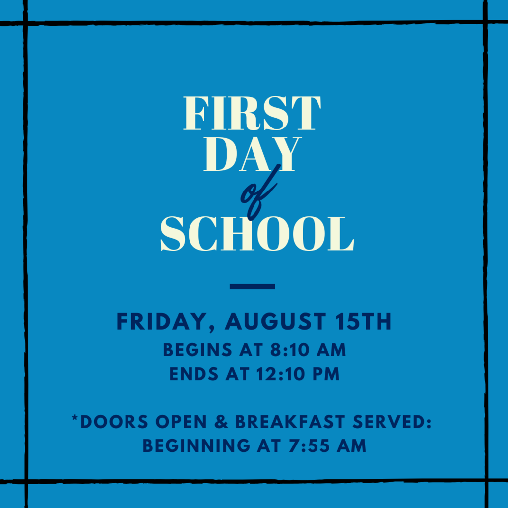 First Day of School 25-26