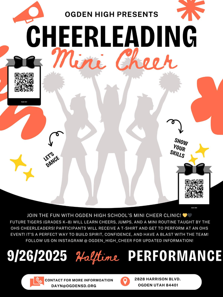 Ogden High Mini Cheer Clinic