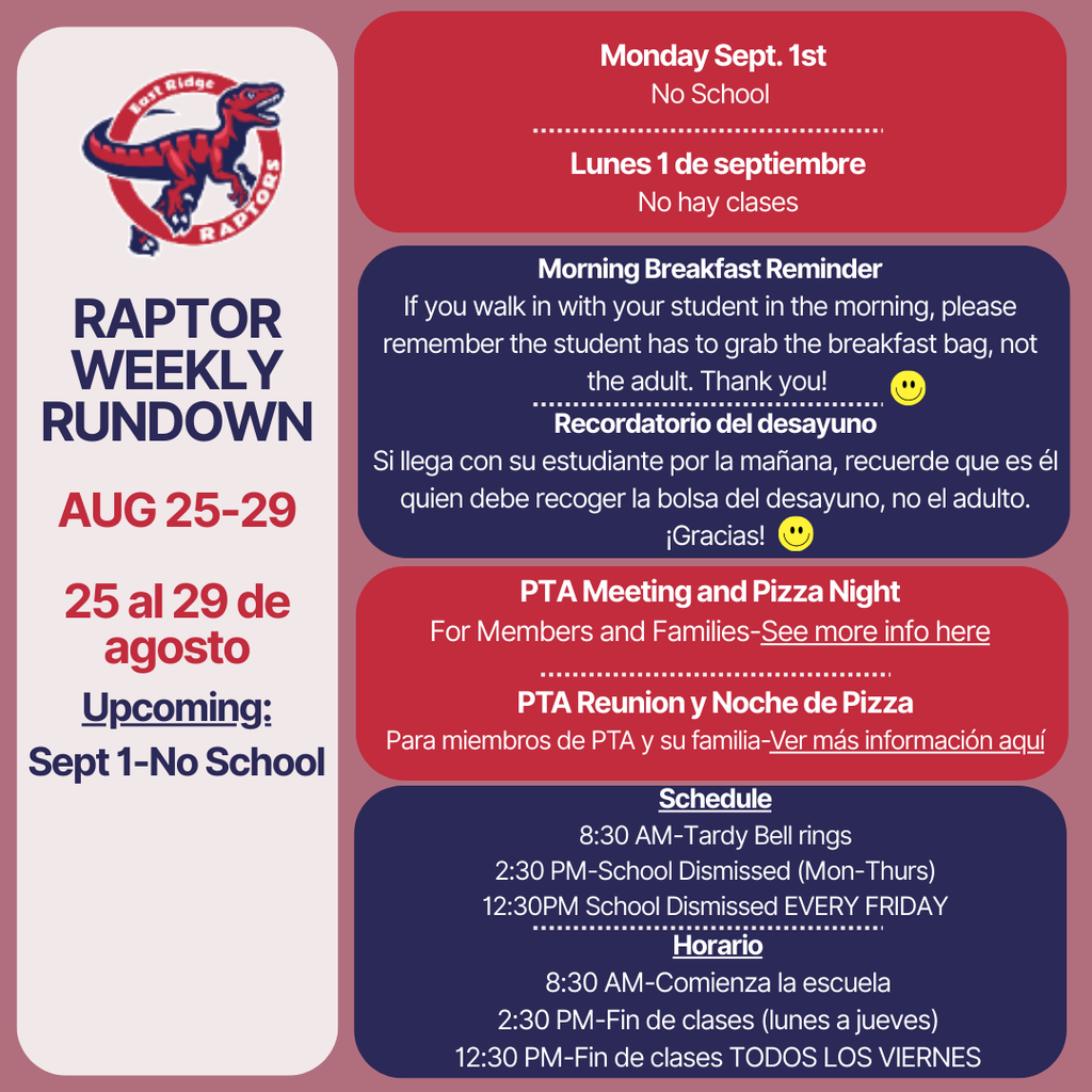 Raptor Rundown Info