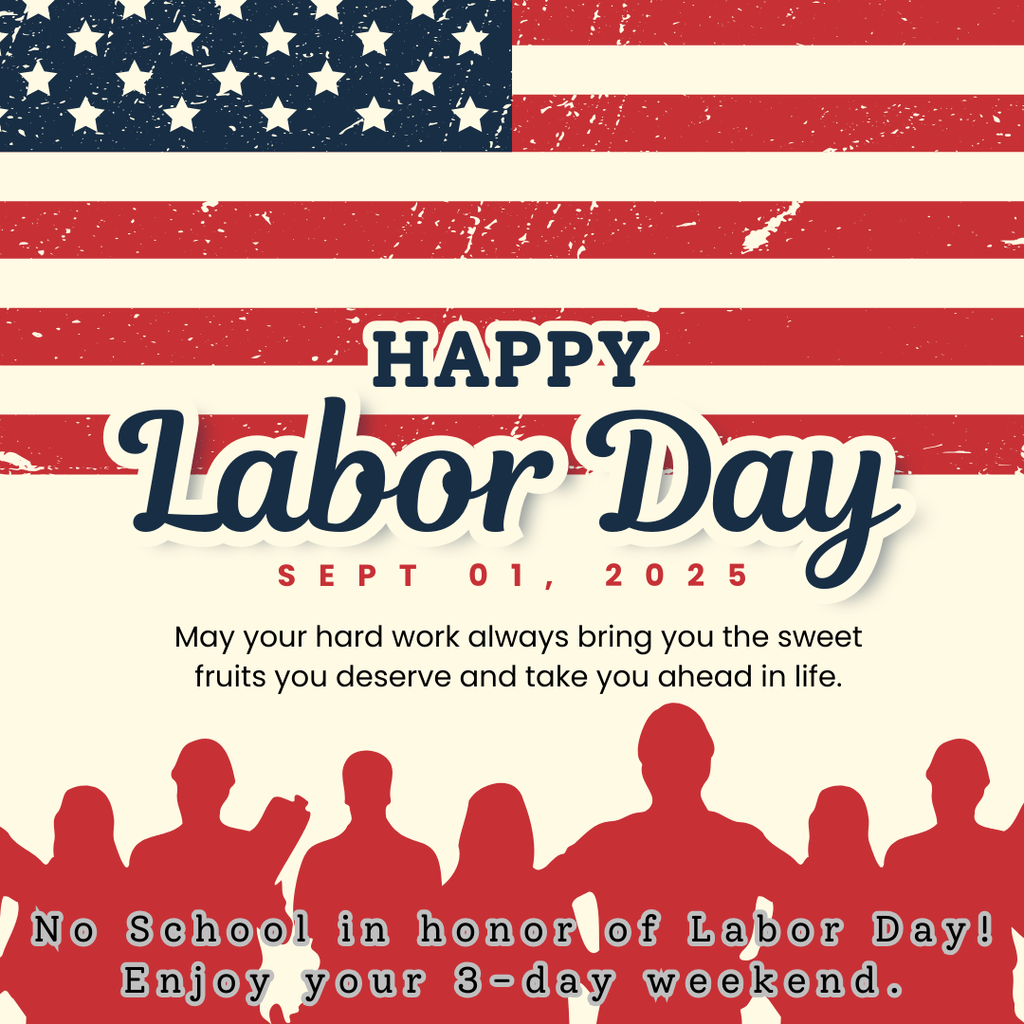 Labor Day - No School