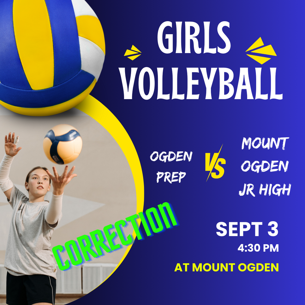 Corrected Location Girls Volleyball