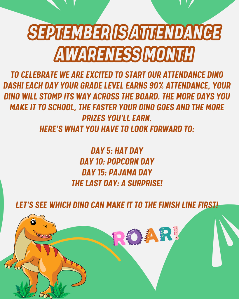 Dino Dash Flyer English