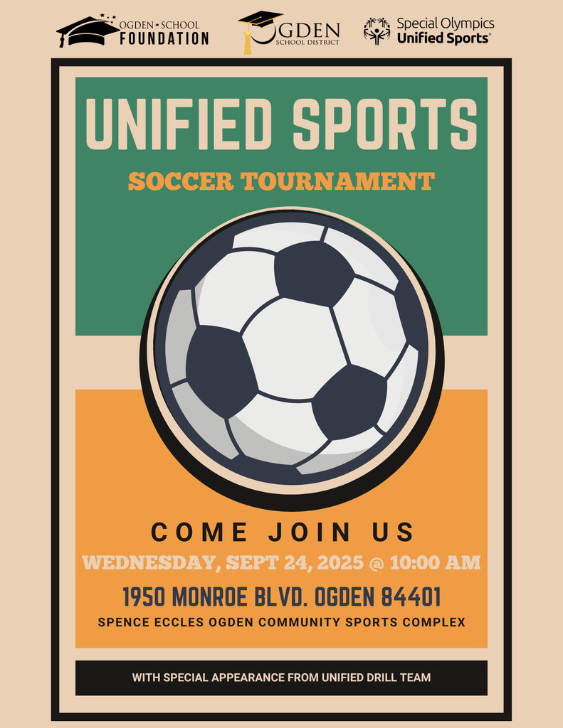 Unified Sports Soccer flyer