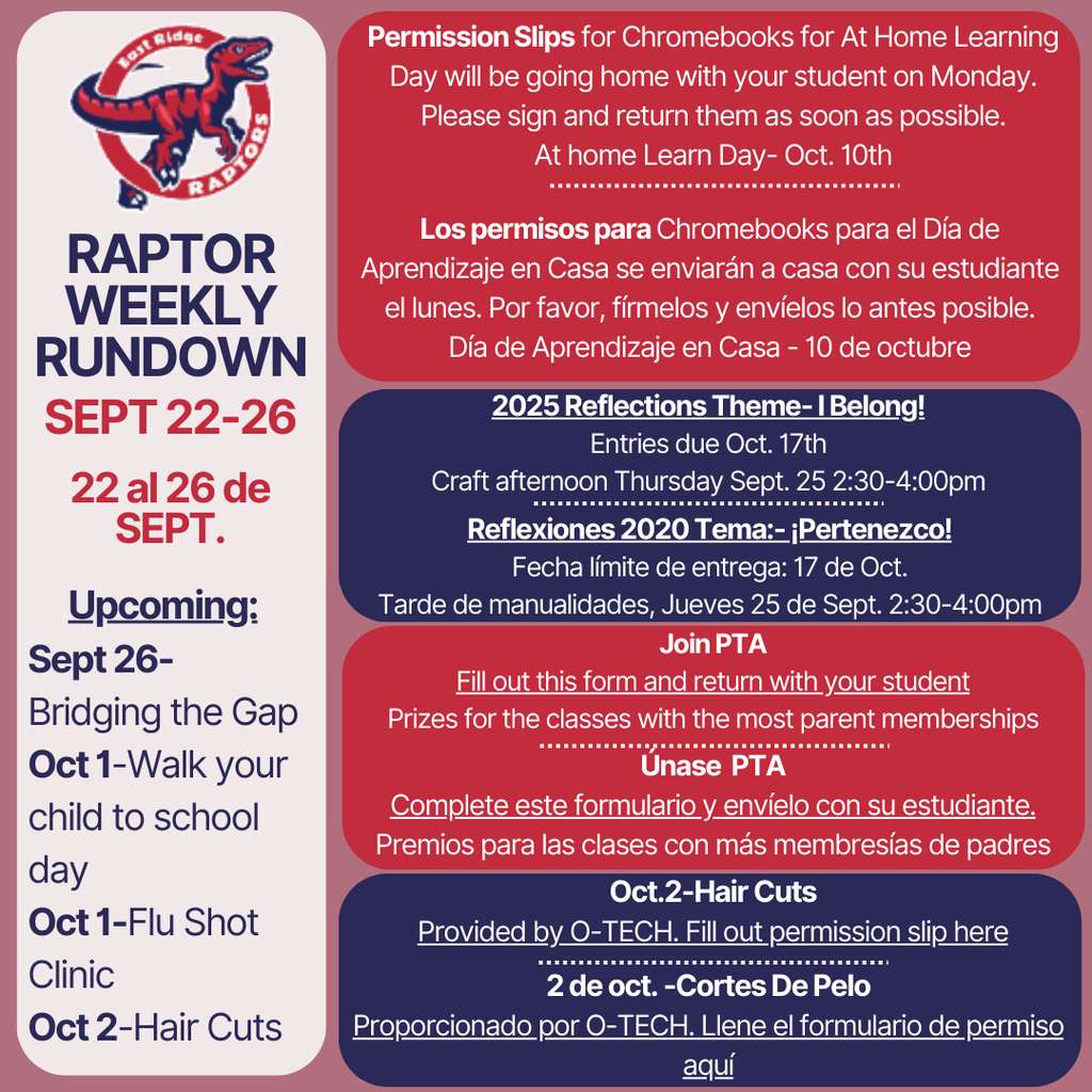 Raptor Rundown Info
