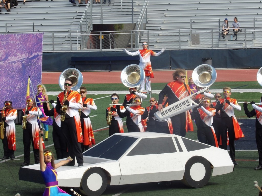 DeLorean Prop Car w/Sax