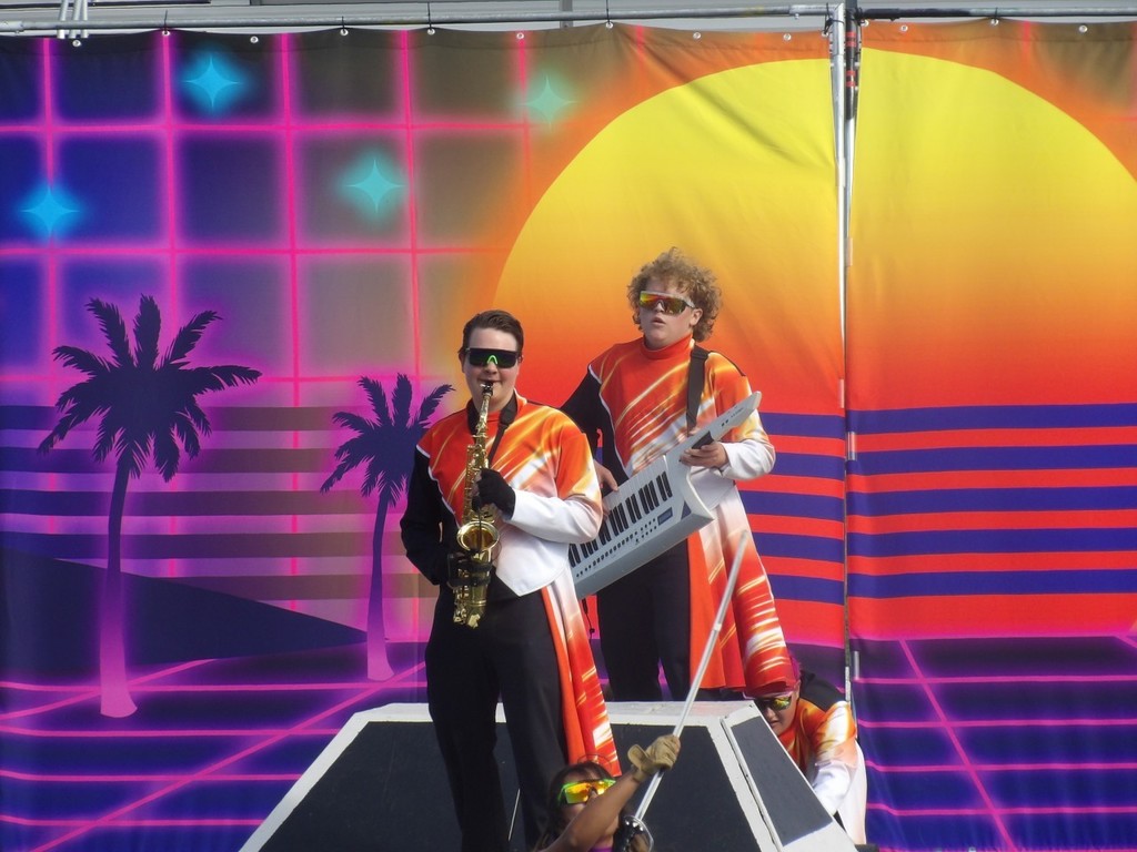 Sax & Bass on DeLorean