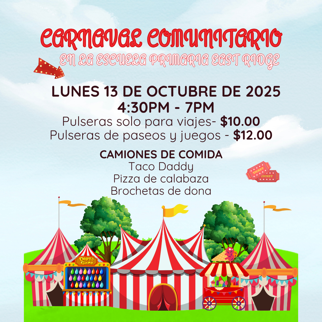 Carnival Flyer Spanish