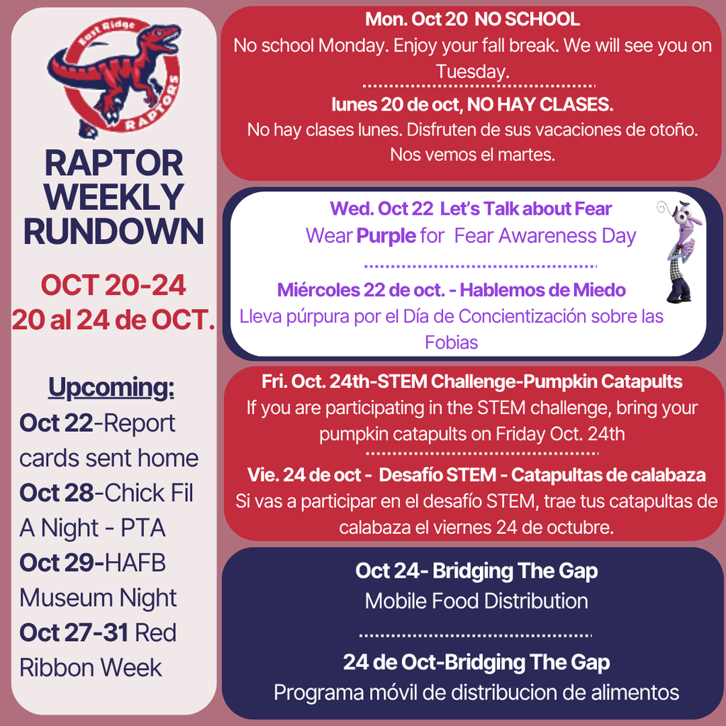 Raptor Rundown Info