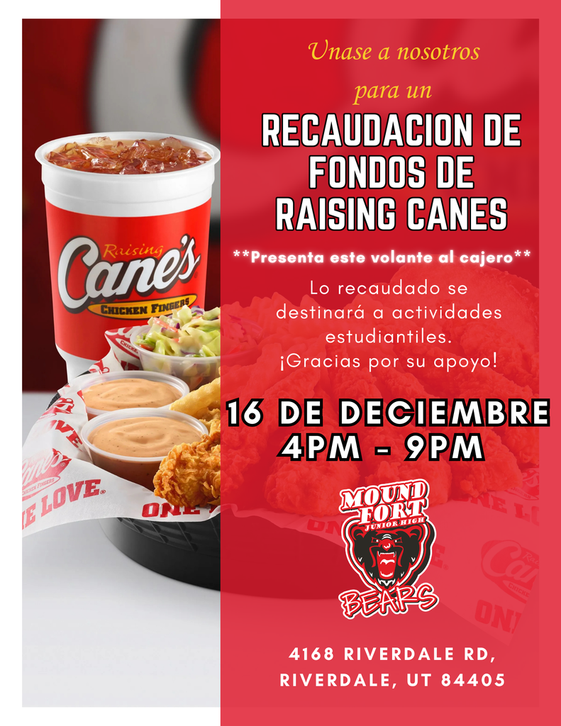 Folleto de recaudación de fondos