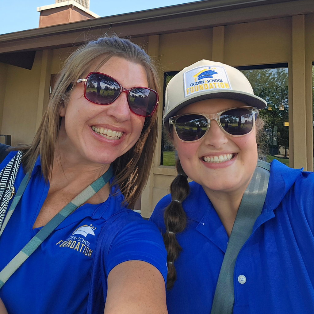 Working at golf tournament