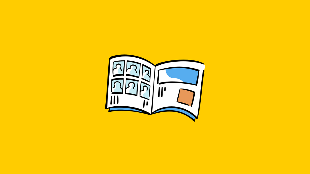 yearbook illustration