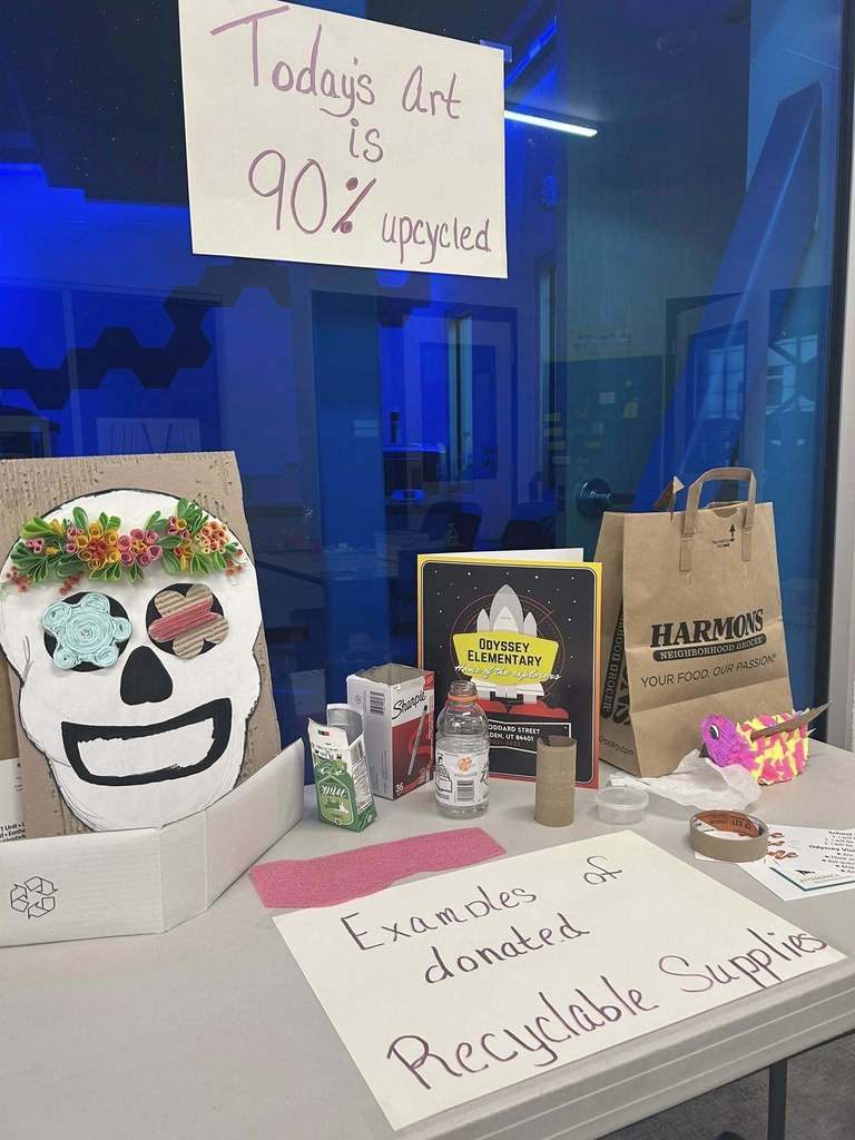 examples of donated recyclable supplies