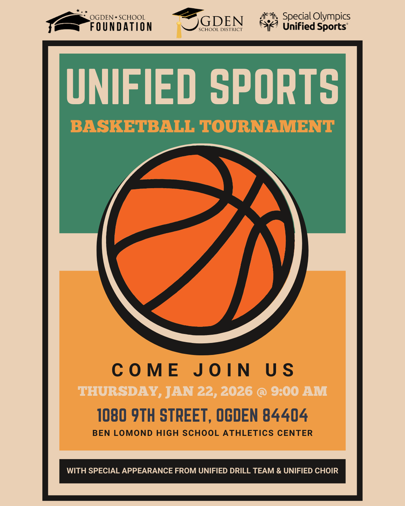 Unified sports basketball flyer