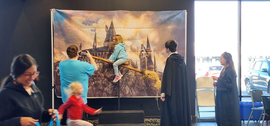 Photo booth at event