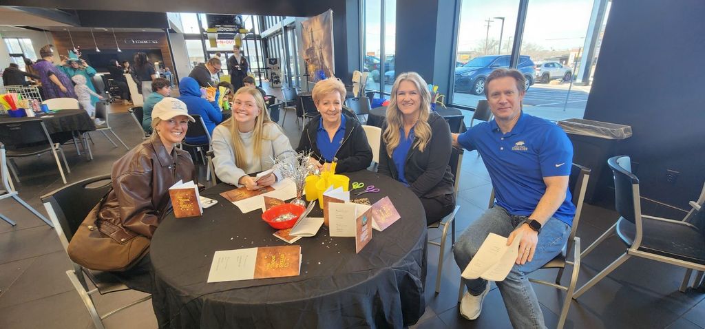 Foundation board members at event