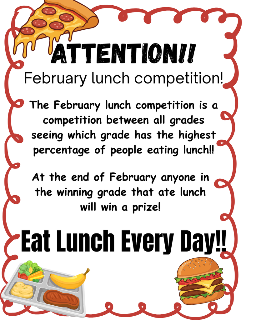 February Lunch competition.