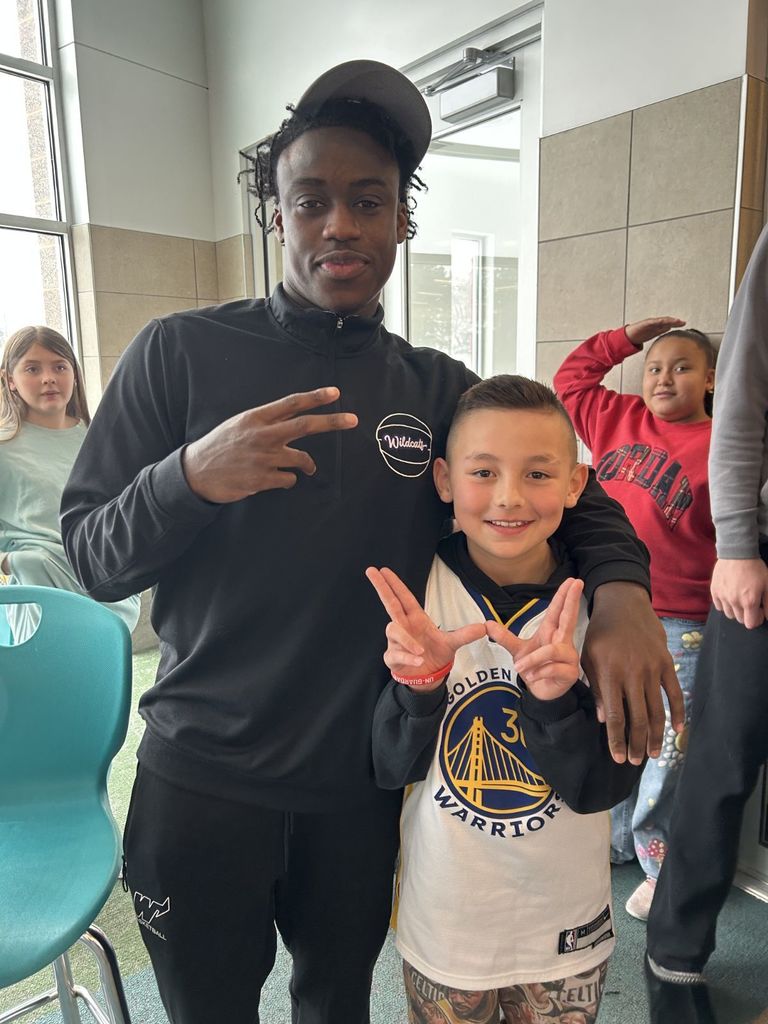 WSU athlete with student