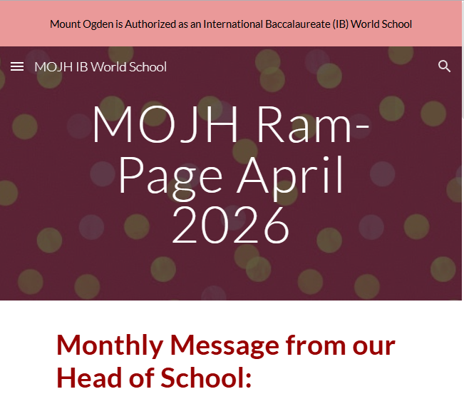April Newsletter