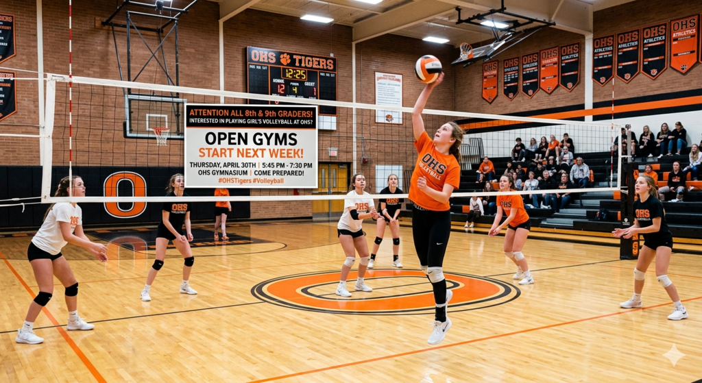 OHS Girls Volleyball Open Gym
